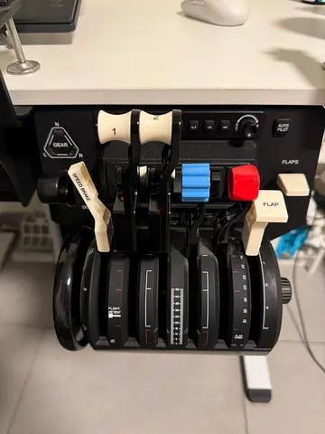 Honeycomb bravo throttle quadrant (Thrustmaster)