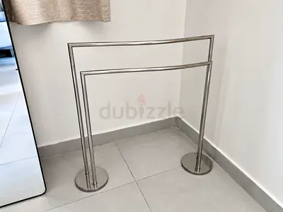 Stainless Steel Freestanding Towel Rack