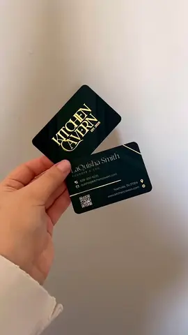 Set of Professional Business Cards - Kitchen Tavern
