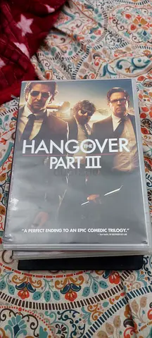 The Hangover Part I, II & III. SALT MOVIE (DVD)