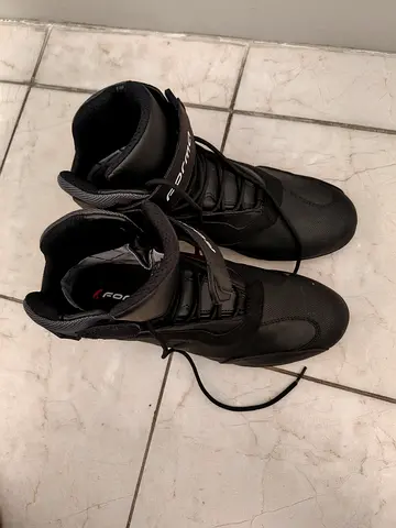 Forma Italian CE-Certified Motorcycle Riding Boots (Worn Once / Like New) - Size EU 45"