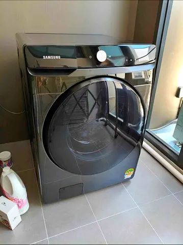 Free delivery Samsung 18/9 kg Washer dryer combo- Dark Grey, Good Condition