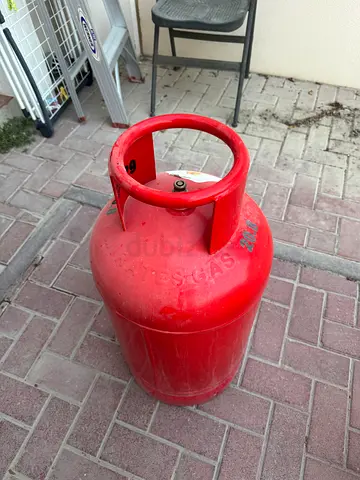 Red 20kg LPG Gas Cylinder - Used (30% partial full)