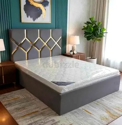 New Queen size Elegant 150x190cm bed and Mattress