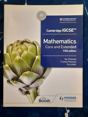 Cambridge IGCSE Mathematics textbook