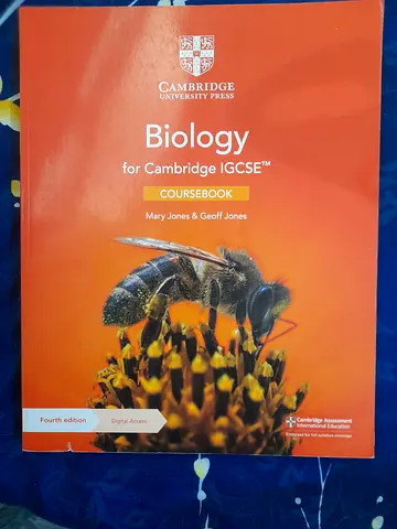 Cambridge IGCSE Biology textbook