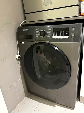 Samsung Front Load Washer - 8kg, Dark Grey, Good Condition
