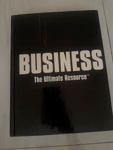 Business: The Ultimate Resource - Hardcover Reference Book