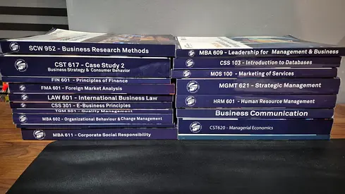 Set of University Business & Management Textbooks (MBA/Management) Geneva Business School