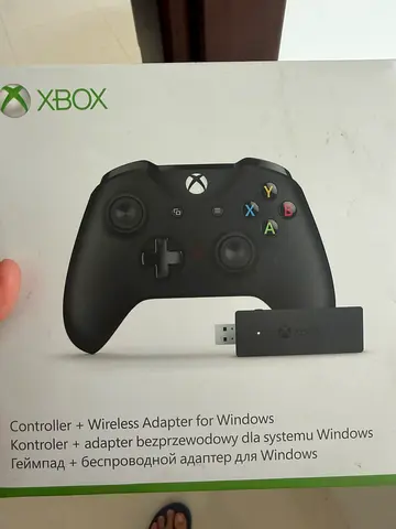 Xbox Wireless Controller with USB Wireless Adapter - Good Condition