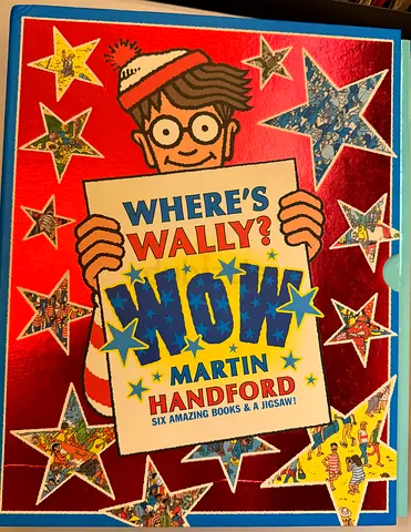 Set of 6 Where’s Wally books