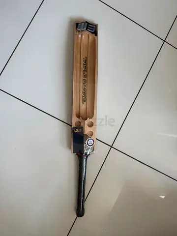 Triple Barrel Cricket Bat - unused, brand new, unpacked