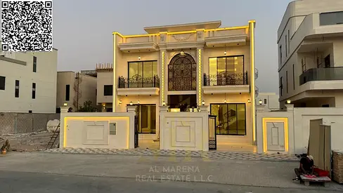 Elegance and luxury in every detail – a distinctive villa in Al Alia, Ajman, where luxury meets the ideal location.