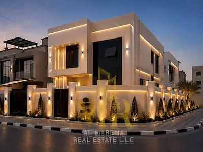 Corner villa for sale in Al Zahia – Land area 3200 sq ft and built-up area 3400 sq ft