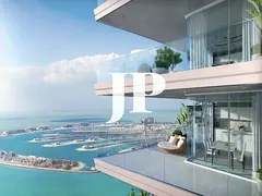 Beachfront 2BR Apartment | Full Sea & Marina View | Glass Balcony Terraces