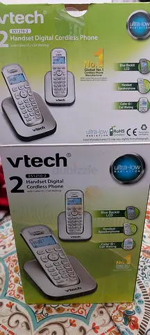 VTech 2-Handset Digital Cordless Phone - Good Working Condition