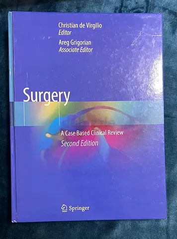 surgery a case based clinical review (2nd edition) HARDCOVER