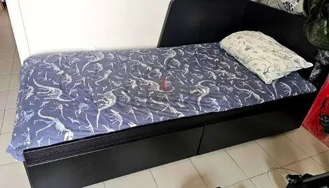 IKEA Single Bed +  Mattress