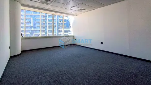 Modern Fully Furnished Office with City View | Damac Executive Heights, Barsha Heights (Tecom)