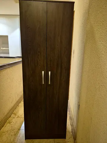 Affordable Dark Wood 2-Door shoe rack for Sale