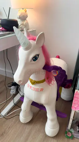 Feber My Lovely Unicorn 12V Ride-On. Unicorn Toy with Horn and Mane - Excellent Condition