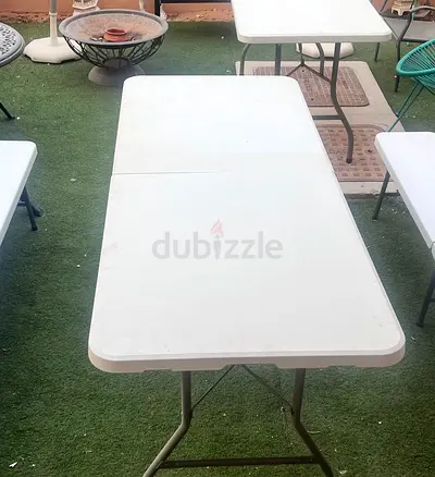 Folding Plastic Party Table - 150cm x 75cm