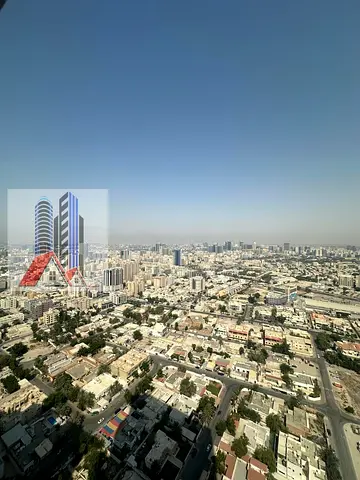 2 BHK for Rent in Corniche Tower Ajman with Parking.....
