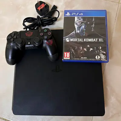 PS4 Slim 500GB –￼ excellent Condition – 1 Controller, 1game – AED 500 fixed price - Sharjah
