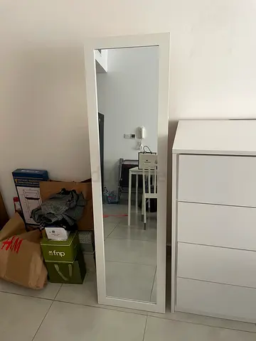 Free standing mirror