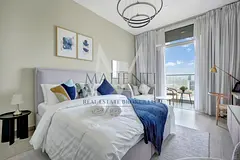 Fully Furnished Studio with Balcony & Community View in JVC