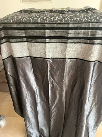 Grey blackout curtain panel - good condition