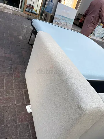 Modern Grey Fabric Sofa Bed