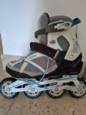Oxelo Inline Skates Size 38 — Good Condition