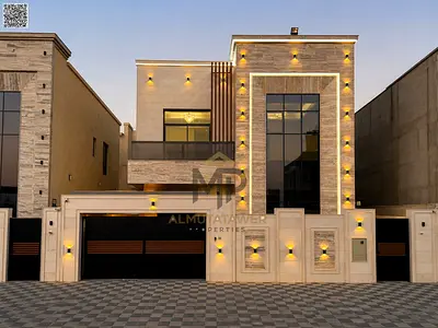 Villa for sale | ajman| al helio2 | 5 master rooms, majlis, hall, maid room| freehold | 0 registration fees | negotiable price.