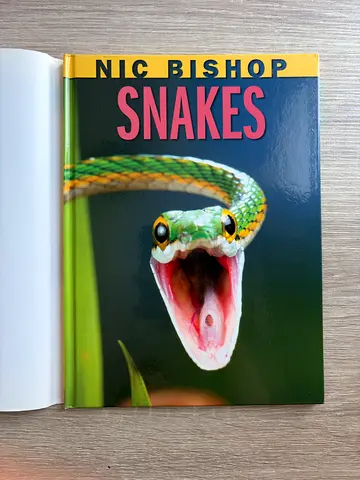 Nic Bishop: Snakes — Hardcover Children's Nonfiction Book