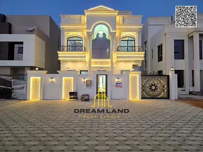 فيلا بسعر شامل رسوم التسجيل والتمليك على الشارع الرئيسي جاهزة للسكن في أرقي مناطق عجمان تملك حر لجميع الجنسيات