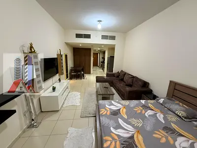 Furnished Studio for Rent in Ajman One Tower | 650 Sqft | Parking Included