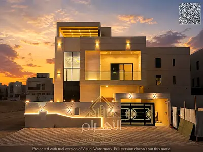 بمقدم اقل من 10% | تملك فيلا فاخرة بالعامرة عجمان | 6 غرف ماستر G+2 | جاهزة للسكن