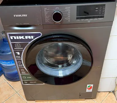 Nikai front-load washing machine - 6kg, good working condition