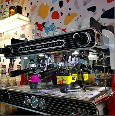Sanremo 2 group coffee machine