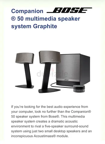 Bose companion 50