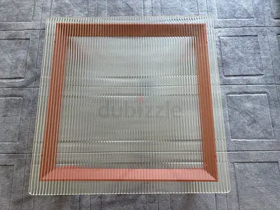 Hay Kofi glass table 80x80cm