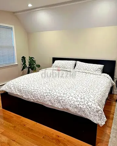IKEA Queen Size Bed + 2 Storage Drawers + Mattress