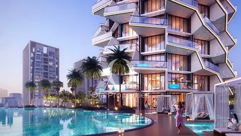 Stylish 1BR Apartment with Private Pool & City Views