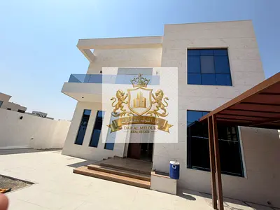 Luxury villa for sale in Al-Hawshi, 6000 sq ft, 24-meter street