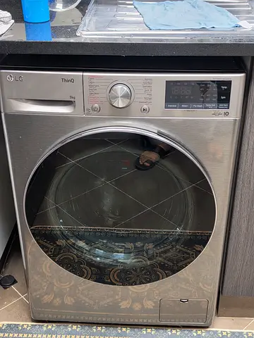 LG Front Load ThinQ 9kg Washing Machine Perfect Condition