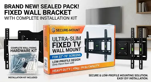 TV WALL MOUNTING WITH INSTALLATION