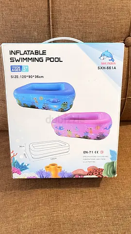 Inflatable Swimming Pool (120cmx90cm)