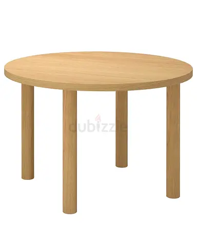 Dining table, oak veneer, IKEA STOCKHOLM 2025