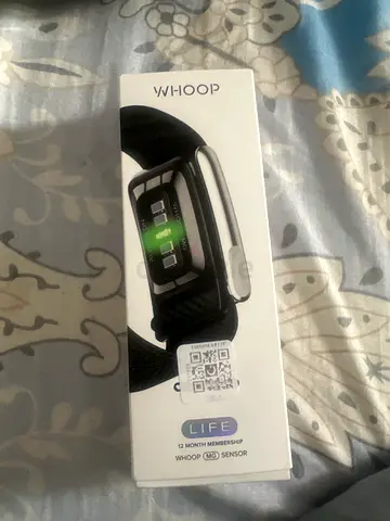 Whoop band with 12 months membership